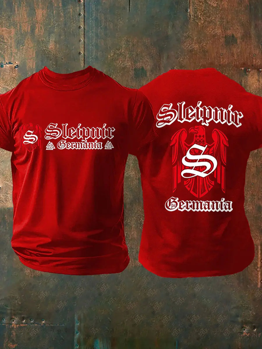 Herren-T-Shirt Sleipnir Germania zartstils