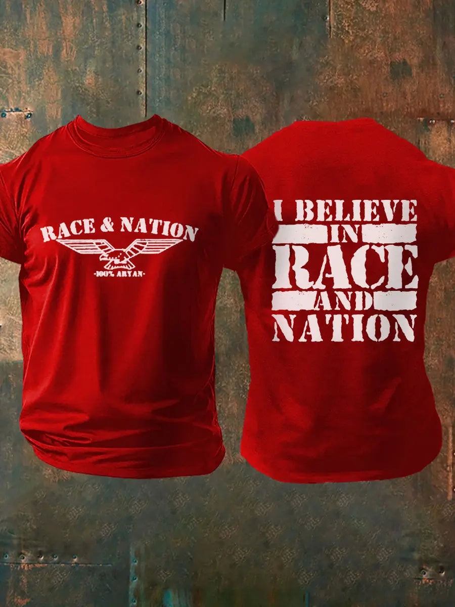 Herren Race & Nation Deutschland T-Shirt zartstils
