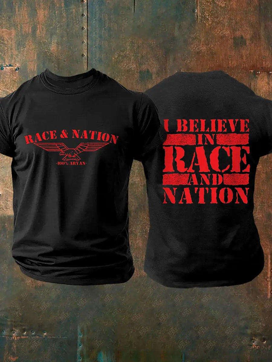 Herren Race & Nation Deutschland T-Shirt zartstils