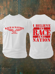 Herren Race & Nation Deutschland T-Shirt zartstils