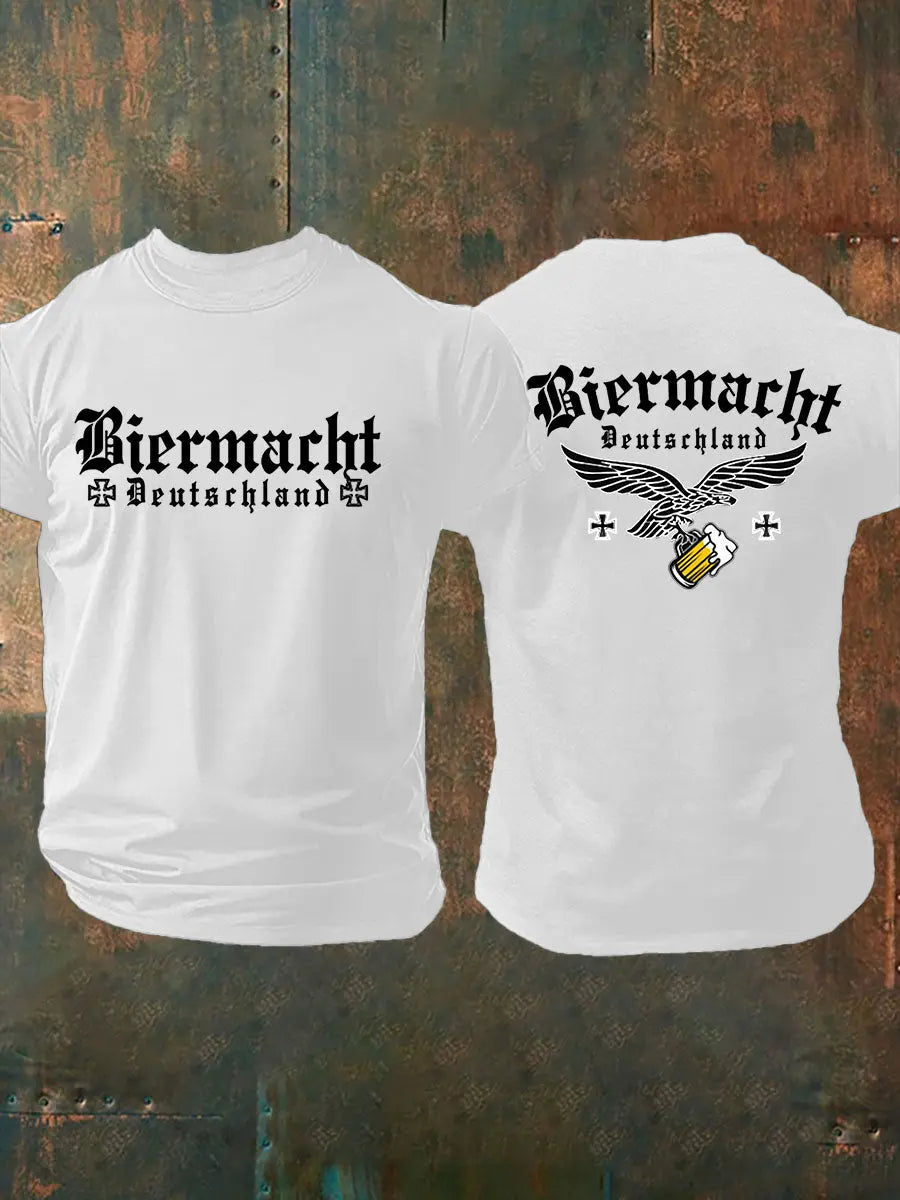 Deutschland Bier T-Shirt für Männer zartstils