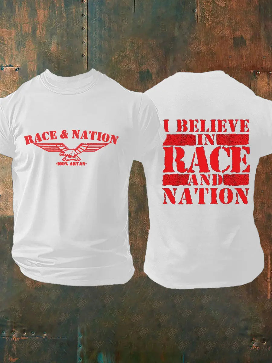 Herren Race & Nation Deutschland T-Shirt zartstils