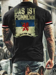 Herren T-Shirt Meine Fahne Pommern zartstils