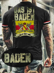 Herren T-Shirt Meine Fahne Baden zartstils