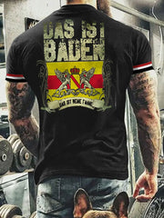 Herren T-Shirt Meine Fahne Baden zartstils