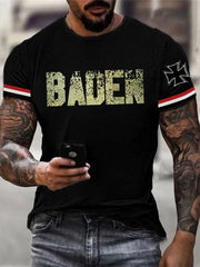 Herren T-Shirt Meine Fahne Baden zartstils