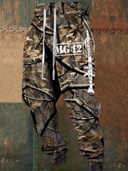 Herren MG42 Maschinen gewehr gedruckt lange Johns zartstils