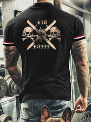 Herren-T-Shirt mit Eisernen Kreuz zartstils