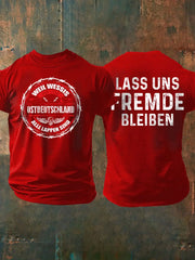 Herren-T-Shirt Weil Wessis alle Lappen sind Ostdeutscher zartstils