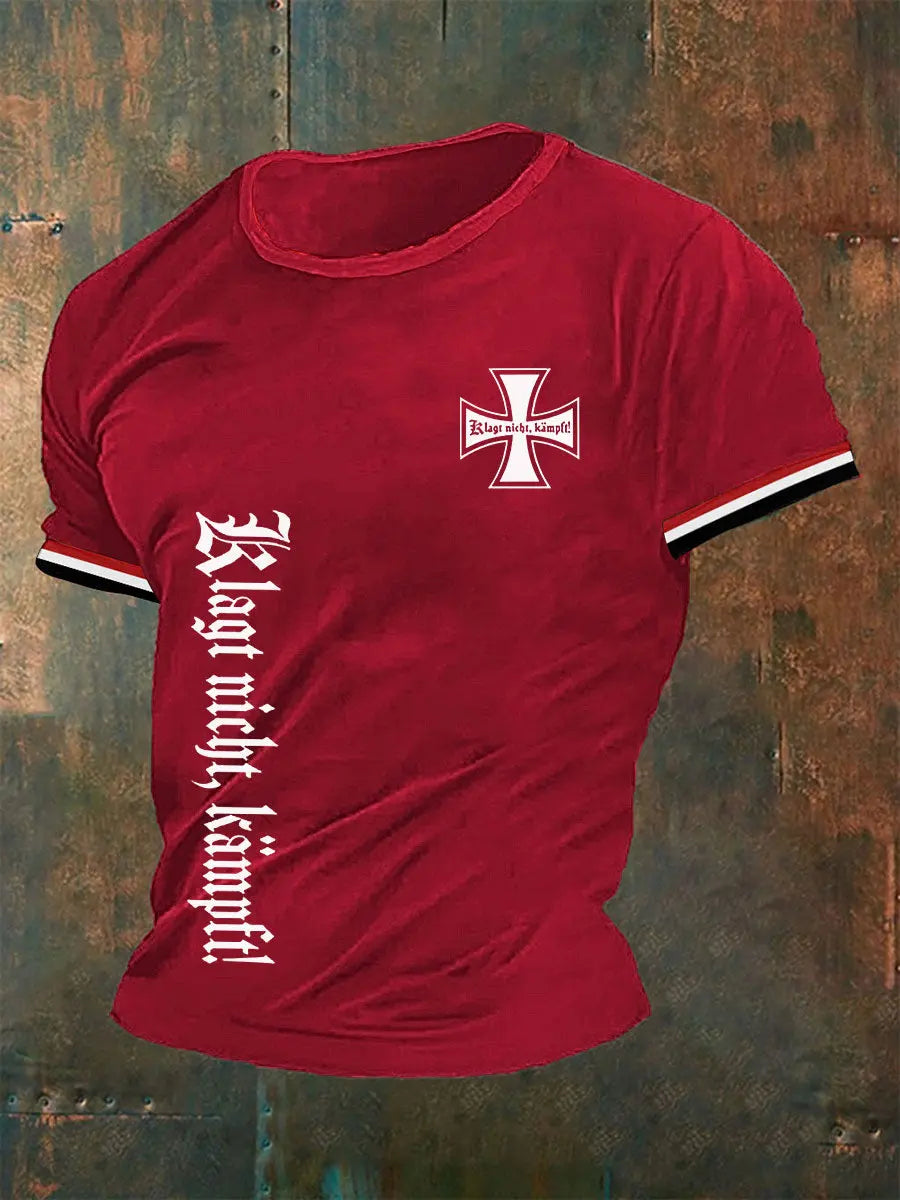 Männer Deutschland Klagt nicht kämpft T-Shirt zartstils