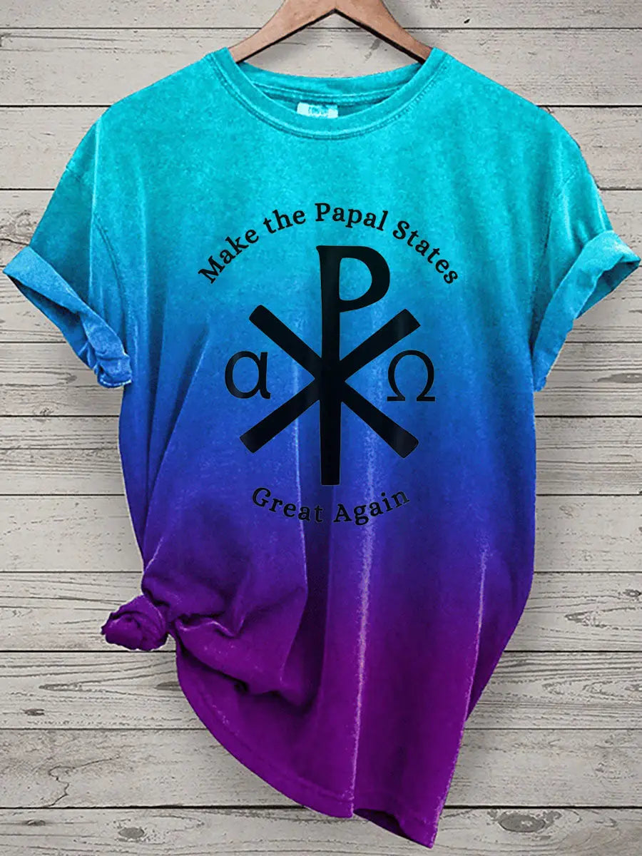 Women's Roman Catholic Traditionalist Papal States T-shirt zartstils