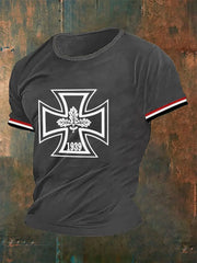 Männer Deutschland Eiserner Kreuz T-Shirt zartstils