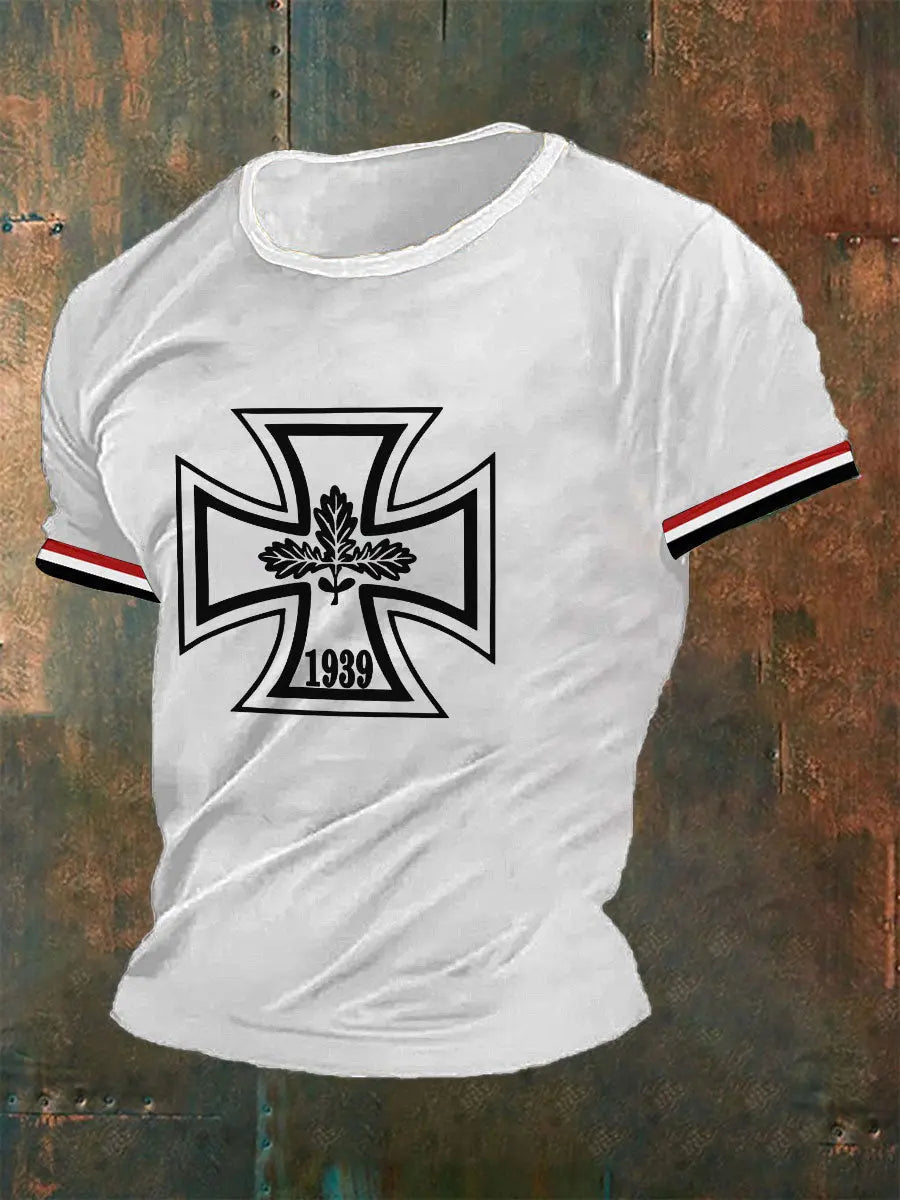 Männer Deutschland Eiserner Kreuz T-Shirt zartstils