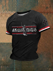 Armin ius bedrucktes Kurzarm-T-Shirt für Männer zartstils