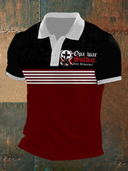 Kurzarm-Polos hirt für Männer Opa War Soldat Kein Verbrecher zartstils