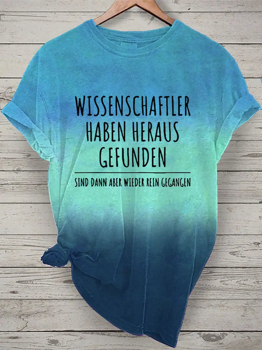 Damen Lustiger Spruch Wissenschaft ler Bachelor Master Frauen Bedrucktes T-Shirt zartstils