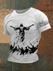 Kurzarm-Hemd für Herren Christi Himmelfahrt