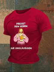 Kurzarm-Hemd für Herren Christi Himmelfahrt