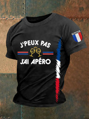 T-shirt à manches courtes J'pas J'ai Apéro pour homme