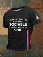 T-shirt Etre sociable Homme