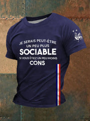 T-shirt Etre sociable Homme
