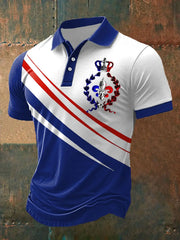 à manches courtes The Fleur de Lys pour hommes