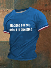 T-shirt Horizon pas net reste à La buvette Homme