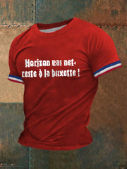 T-shirt Horizon pas net reste à La buvette Homme