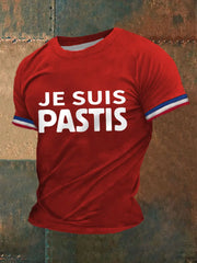 T-shirt Je Suis Pastis Homme