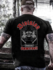 Herren Division Immer voll Bedrucktes Kurzarm T-Shirt