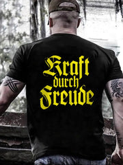 Herren Herren Herren tag Kurzarm T-Shirt bedruckt