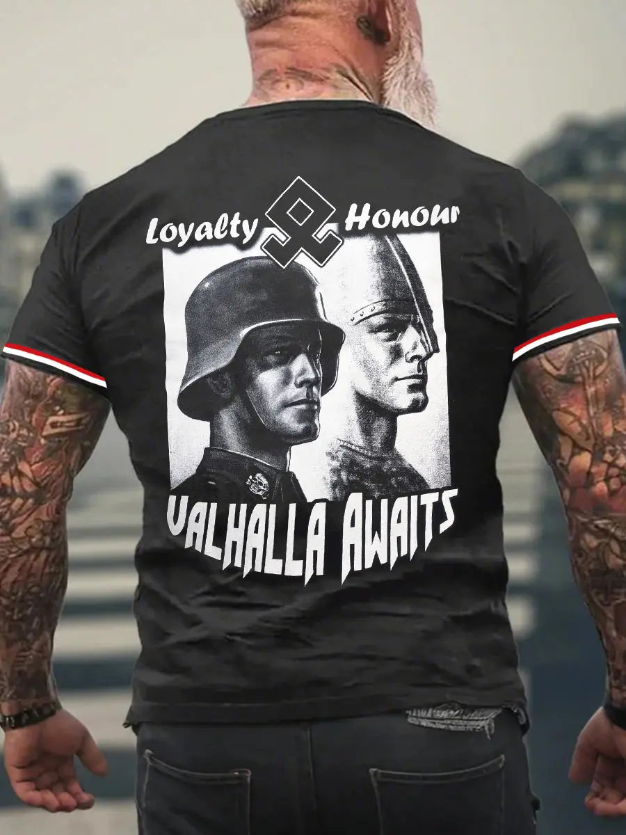 Männer Loyalität Ehren kurze Ärmel T-Shirt