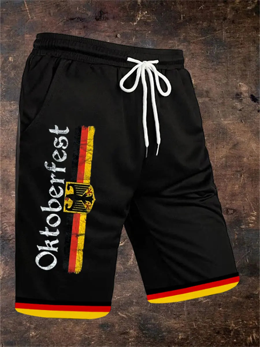 Herren-Oktoberfest druck Freizeit shorts