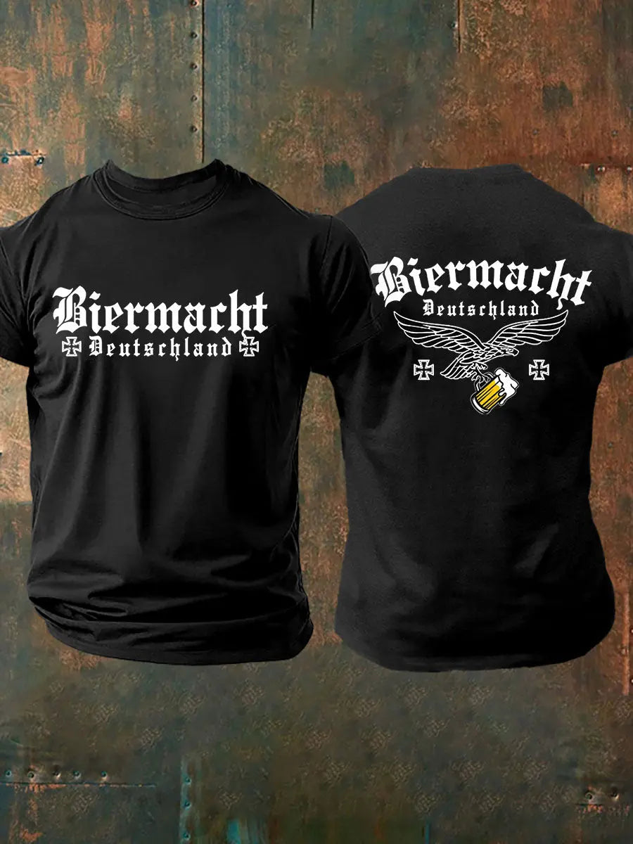 Deutschland Bier T-Shirt für Männer