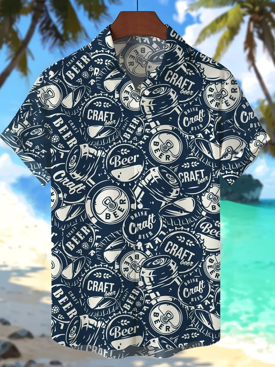 Kurzarm-Hemd für Männer