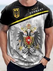 Men's German Print T-Shirt
