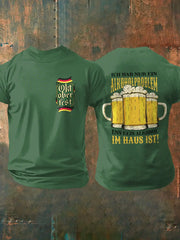 Herren Bierfest Print Shirt