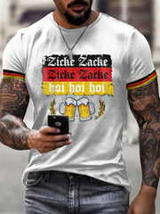 Herren Bierfest Print Shirt