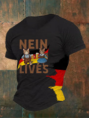 Herren Bierfest Print Shirt