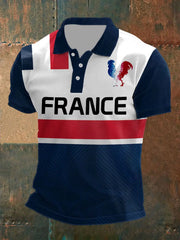 imprimé France Le Coq Gaulois Homme