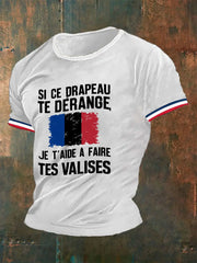 T-shirt imprimé France pour homme