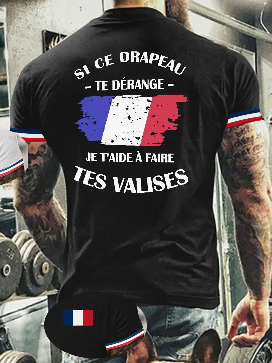 T-shirt manches courtes France pour homme