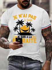 T-shirt à manches courtes Je N'ai Pas Le Temps Je Suis À La Retraite Homme