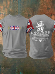 Men's British Printed T-shirt