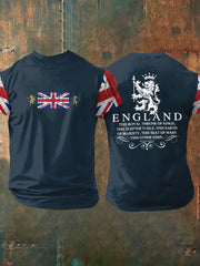 Men's British Printed T-shirt