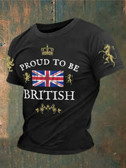 Men's British Proud Printed T-shirt