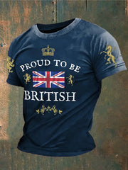 Men's British Proud Printed T-shirt