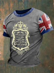 Men's British Shakespeare Printed T-shirt