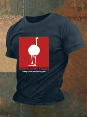 Kurzärmliges T-Shirt für Herren Sch wenge lbert Strauss