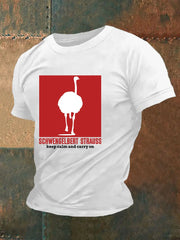 Kurzärmliges T-Shirt für Herren Sch wenge lbert Strauss